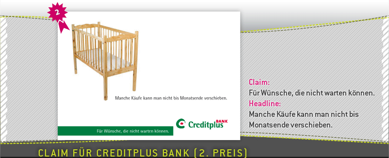 Claim für Creditplus Bank