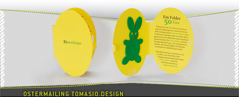 Ostermailing für tomasio.design