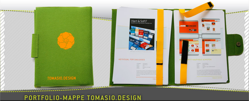 Portfolio-Mappe für tomasio.design